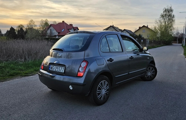 Nissan Micra cena 4250 przebieg: 305000, rok produkcji 2004 z Garwolin małe 172